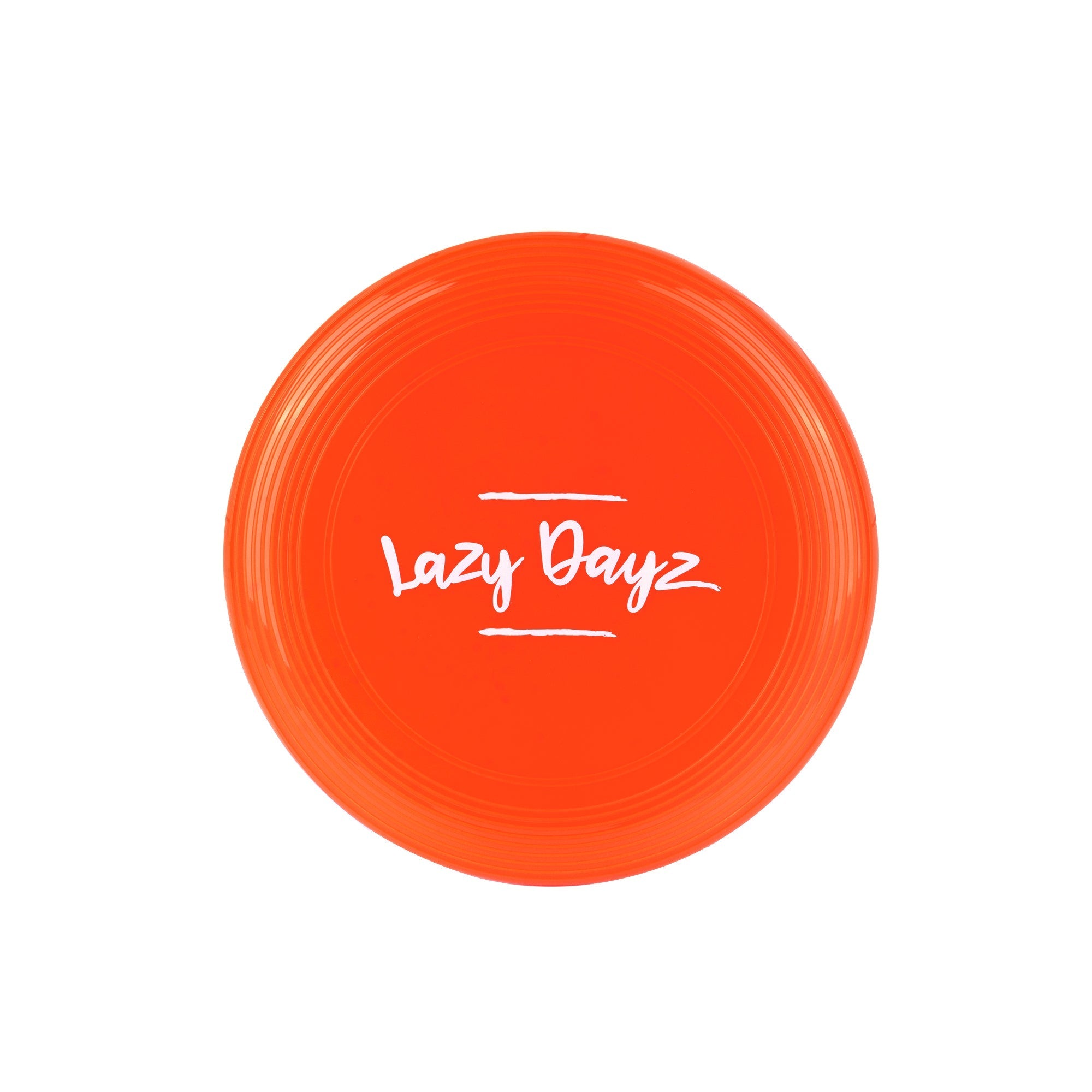 28cm Lazy Dayz Jumbo Neon Beach Frisbee - Red